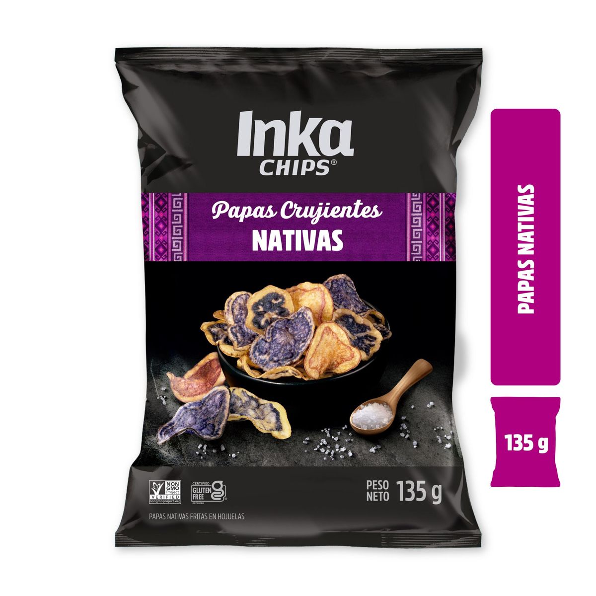 INKA CHIPS - Papa Nativa Inka Chips Bolsa 135 g