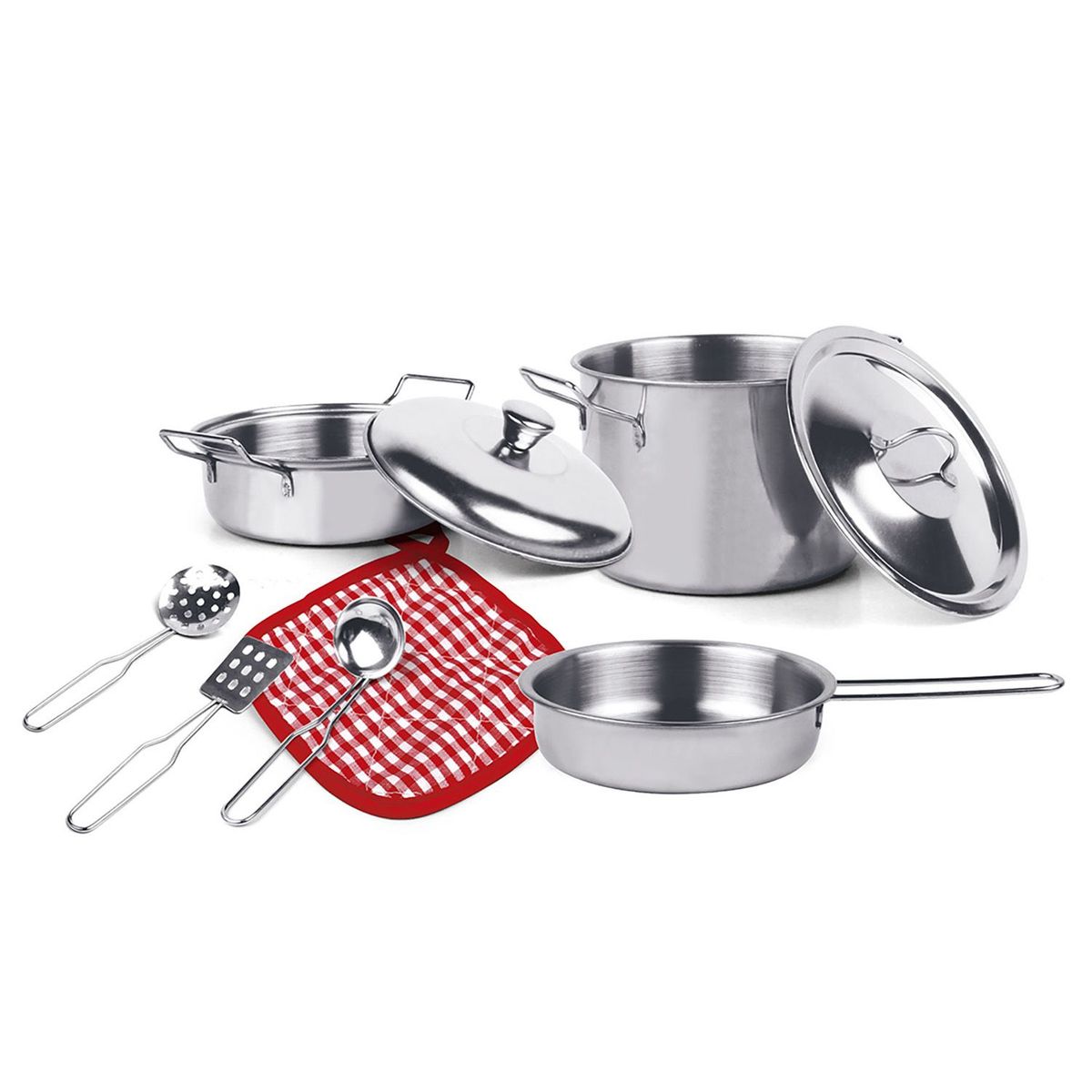  - Set de Cocina Metálico 9 Pzs