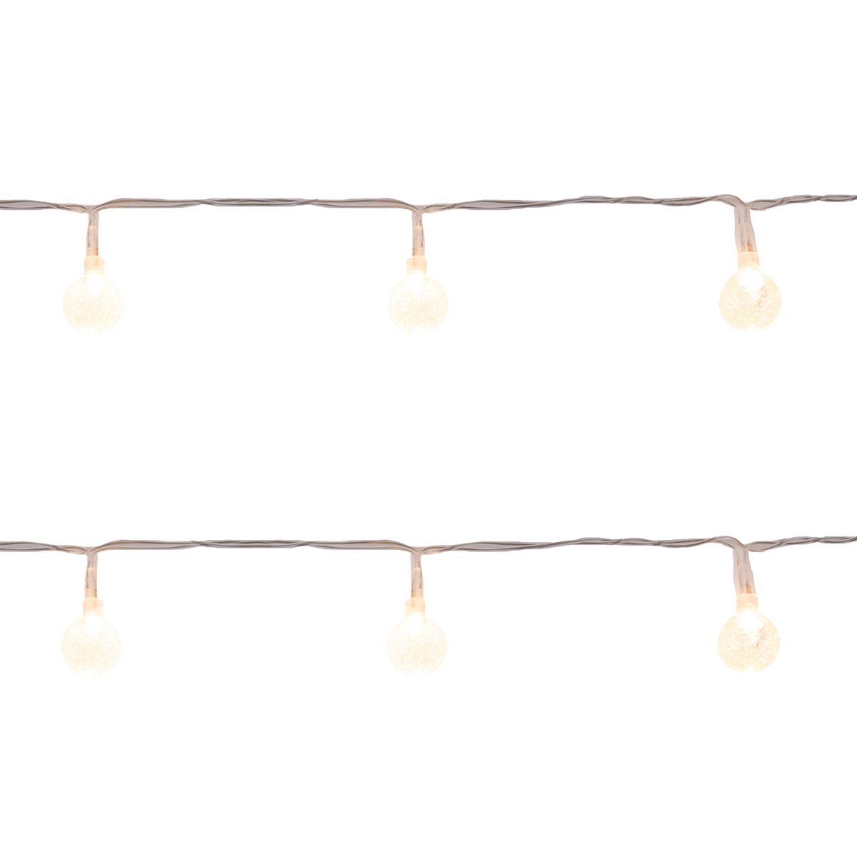 CASA JOVEN - 20 LUCES LED ESFERA BURBUJAS