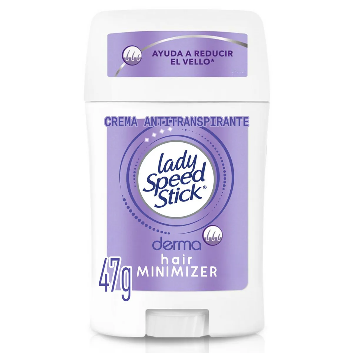 LADY SPEED STICK - Antitranspirante en Crema Lady Speed Stick Derma Hair Minimizer Envase 47 g