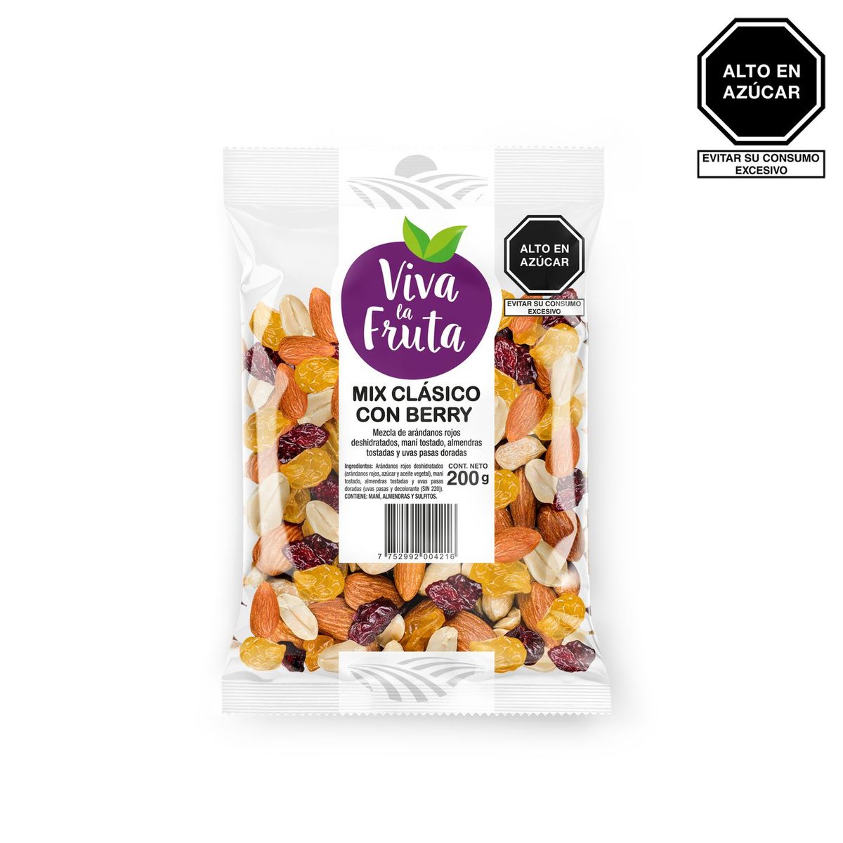 VIVA LA FRUTA - MIX CLASICO CON BERRY VIVA LA FRUTA 200G