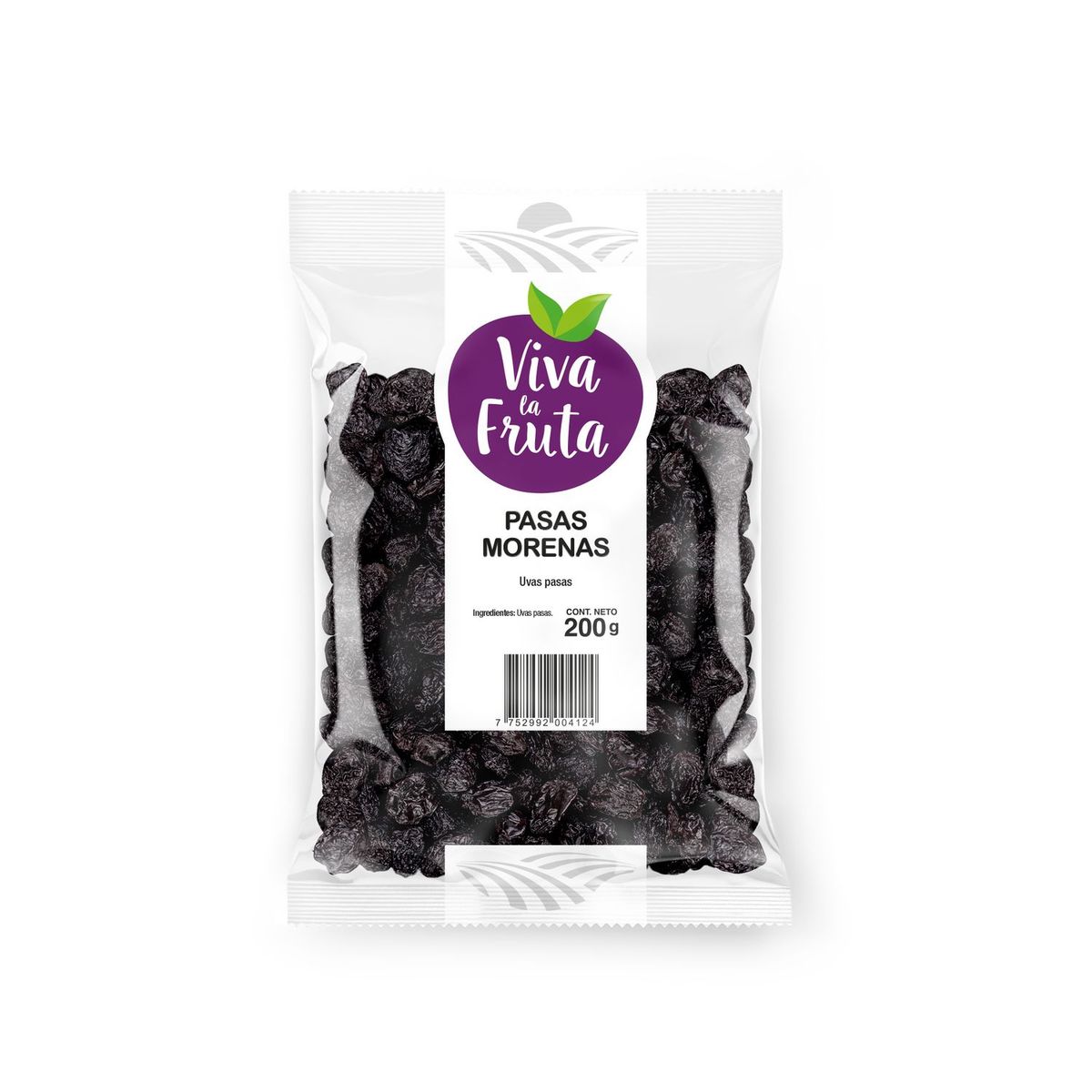 VIVA LA FRUTA - PASAS MORENAS VIVA LA FRUTA 200G