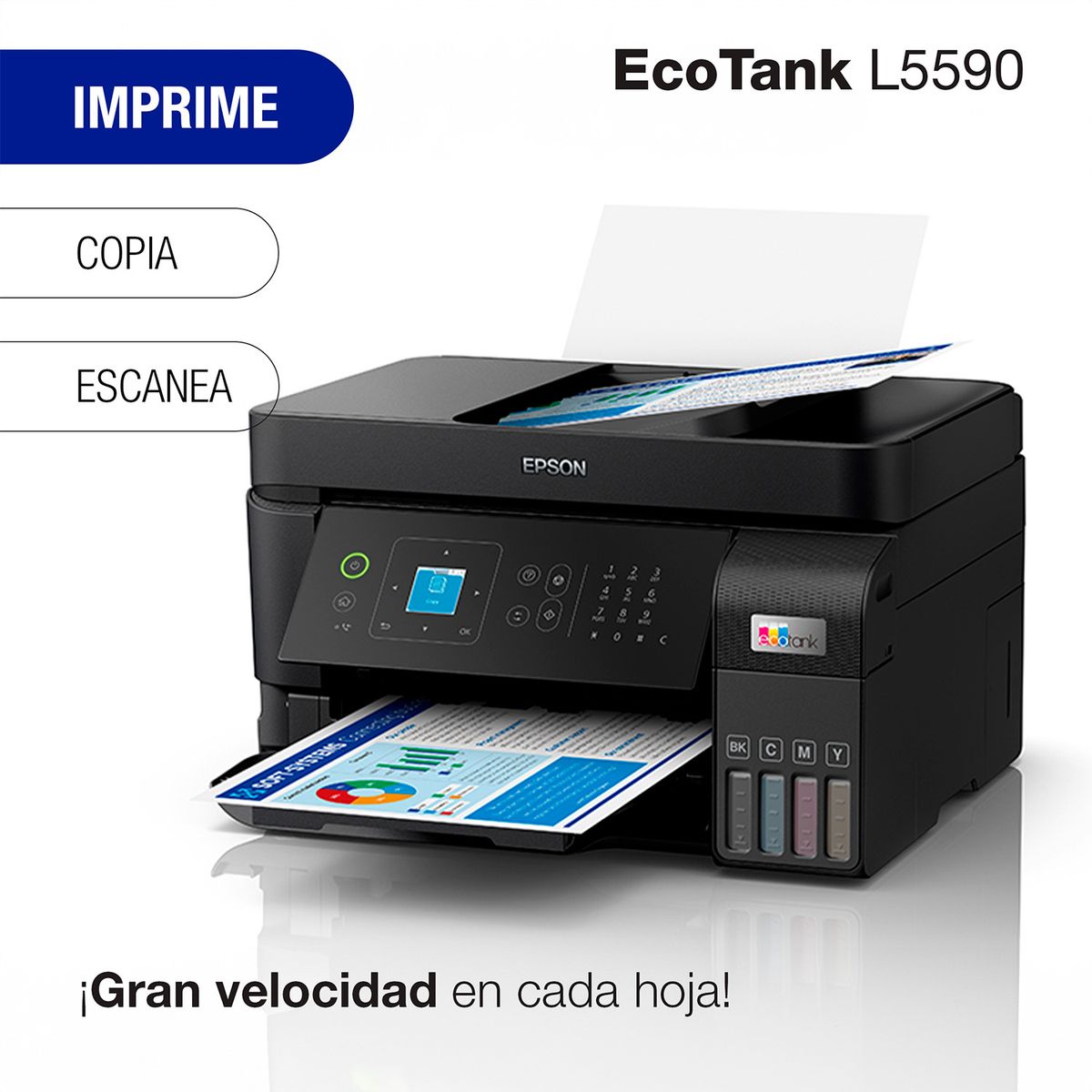 EPSON - Impresora Multifuncional Epson L5590 WIFI