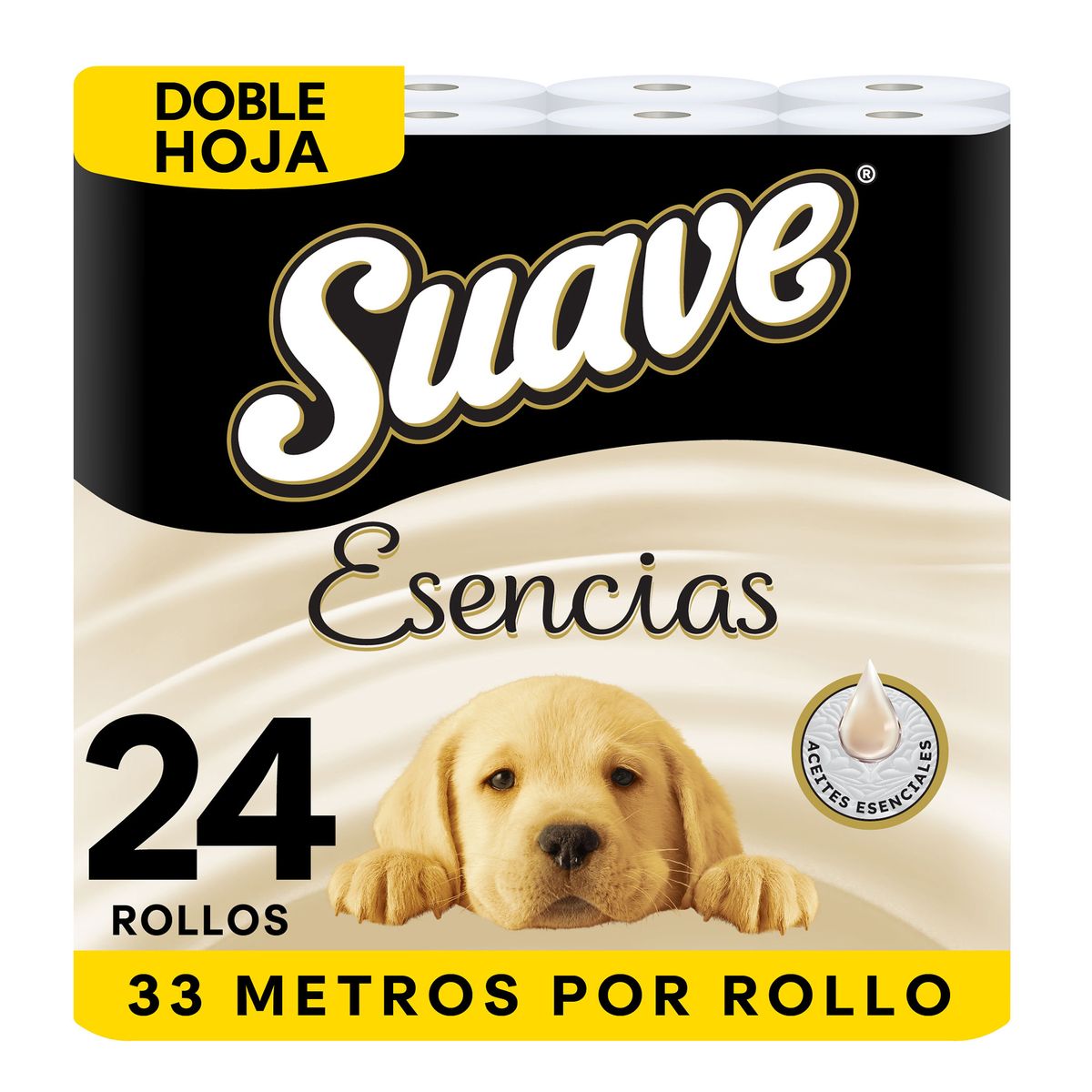 SUAVE - Papel Higiénico Suave Esencias Empaque 24 Und