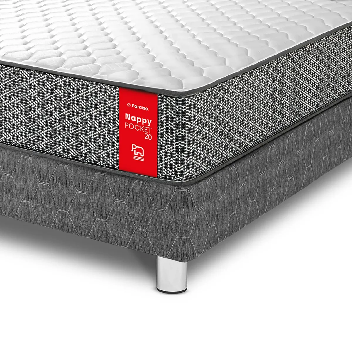 PARAISO - Dormitorio Pocket Nappy 20 2 P+ Baul Ch