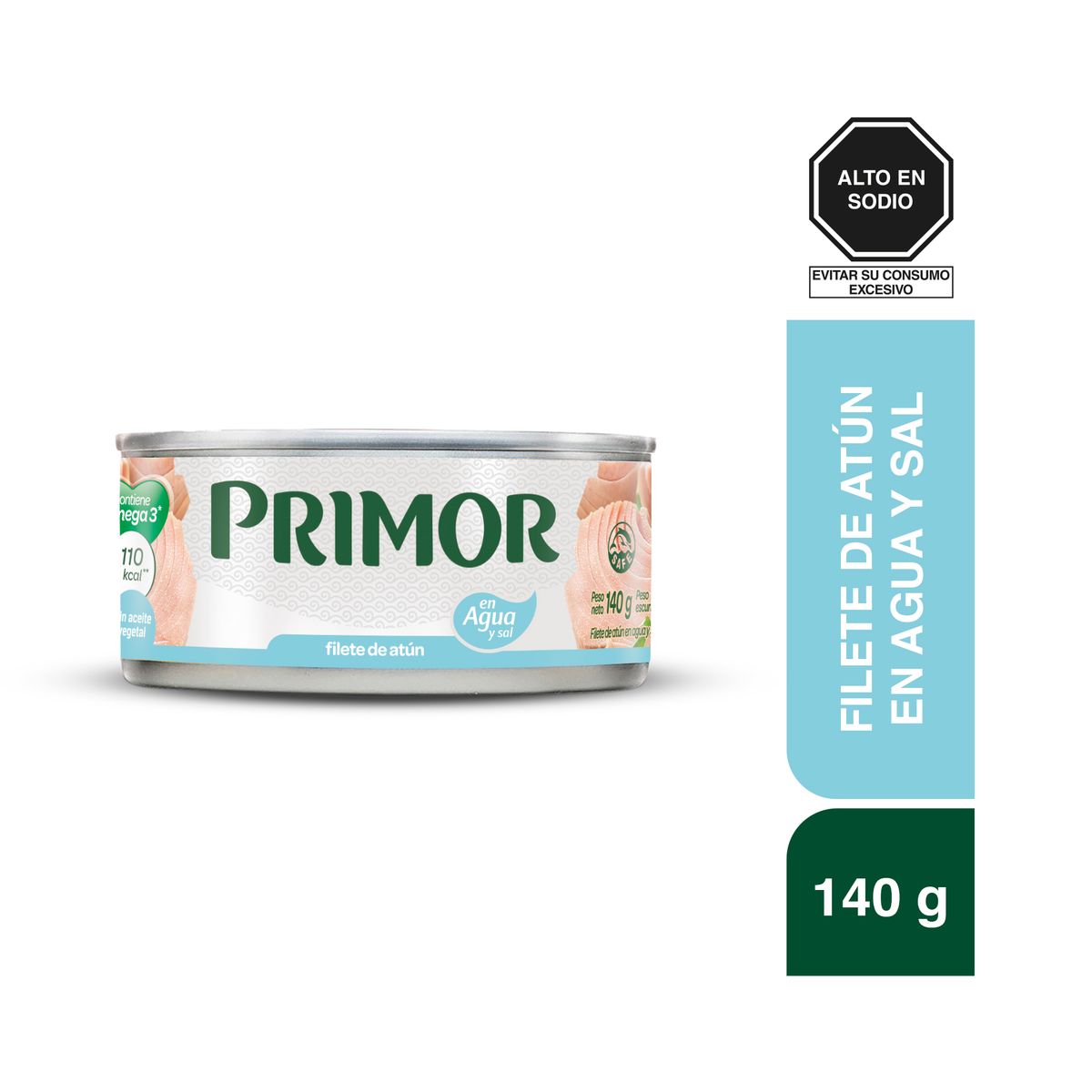PRIMOR - Filete de Atún en Agua Primor Lata 140g