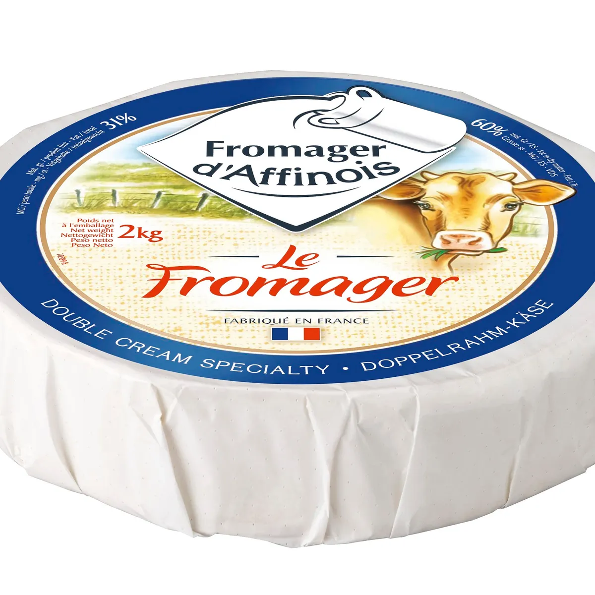 FROMAGER D AFFINOIS - Queso Soft Ripened Fromager D Affinois x Kg