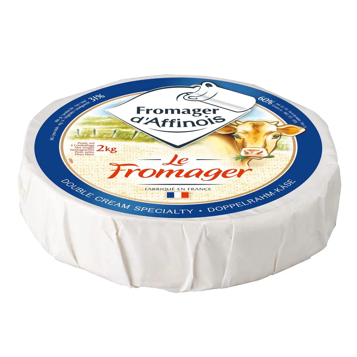 FROMAGER D AFFINOIS - Queso Soft Ripened Fromager D Affinois x Kg