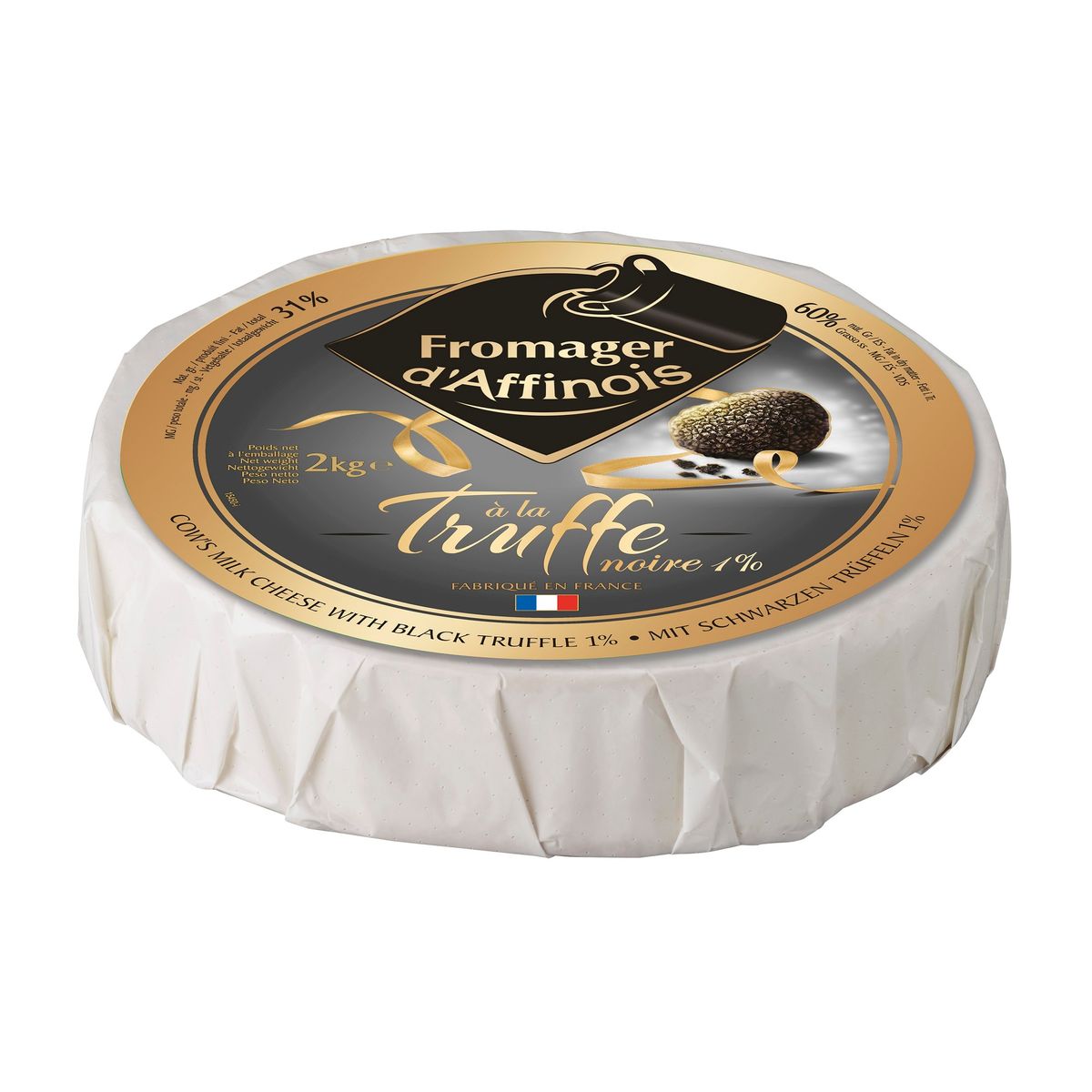 FROMAGER D AFFINOIS - Queso Soft Ripened Truffles Fromager D Affinois x Kg