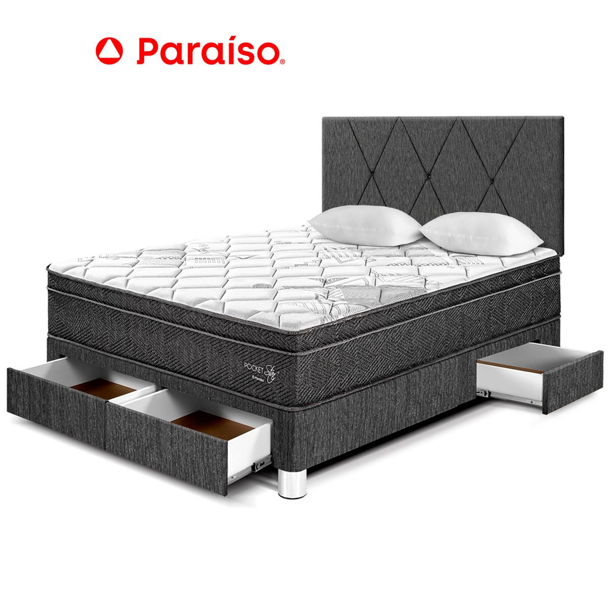 PARAISO - Dormitorio Pckt Star Caj 2 Plz Cab Loft Char
