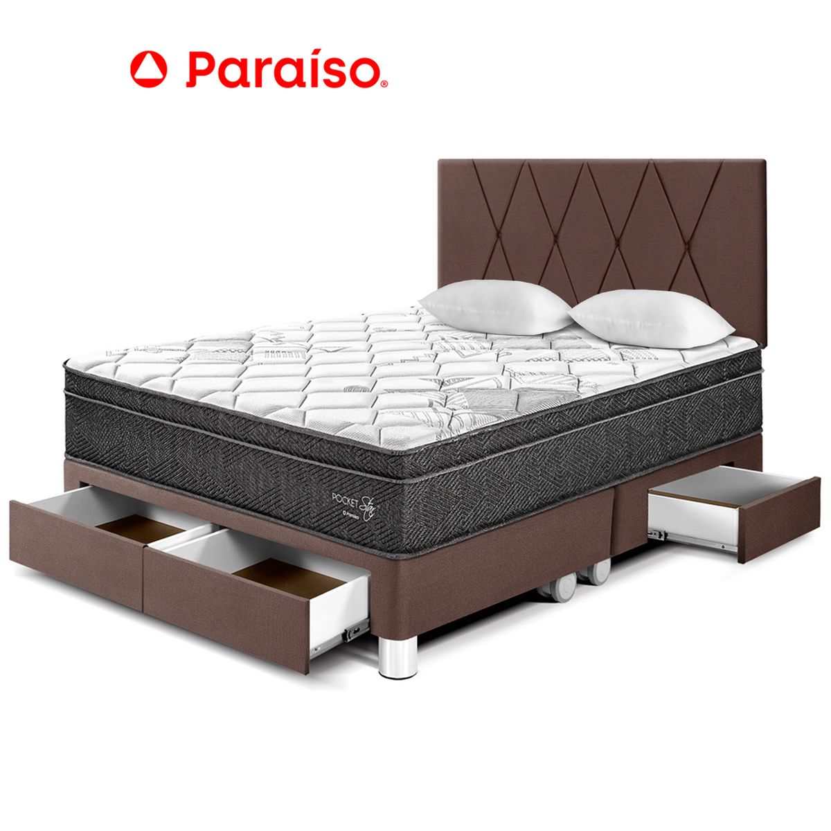 PARAISO - Dormitorio Pckt Star Caj Queen Cab Lof Cho