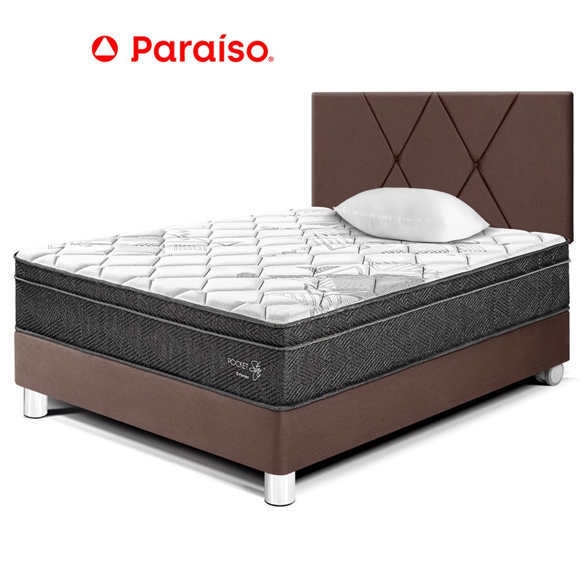 PARAISO - Dormitorio Pckt Star 1.5 Plz Cab Loft Cho
