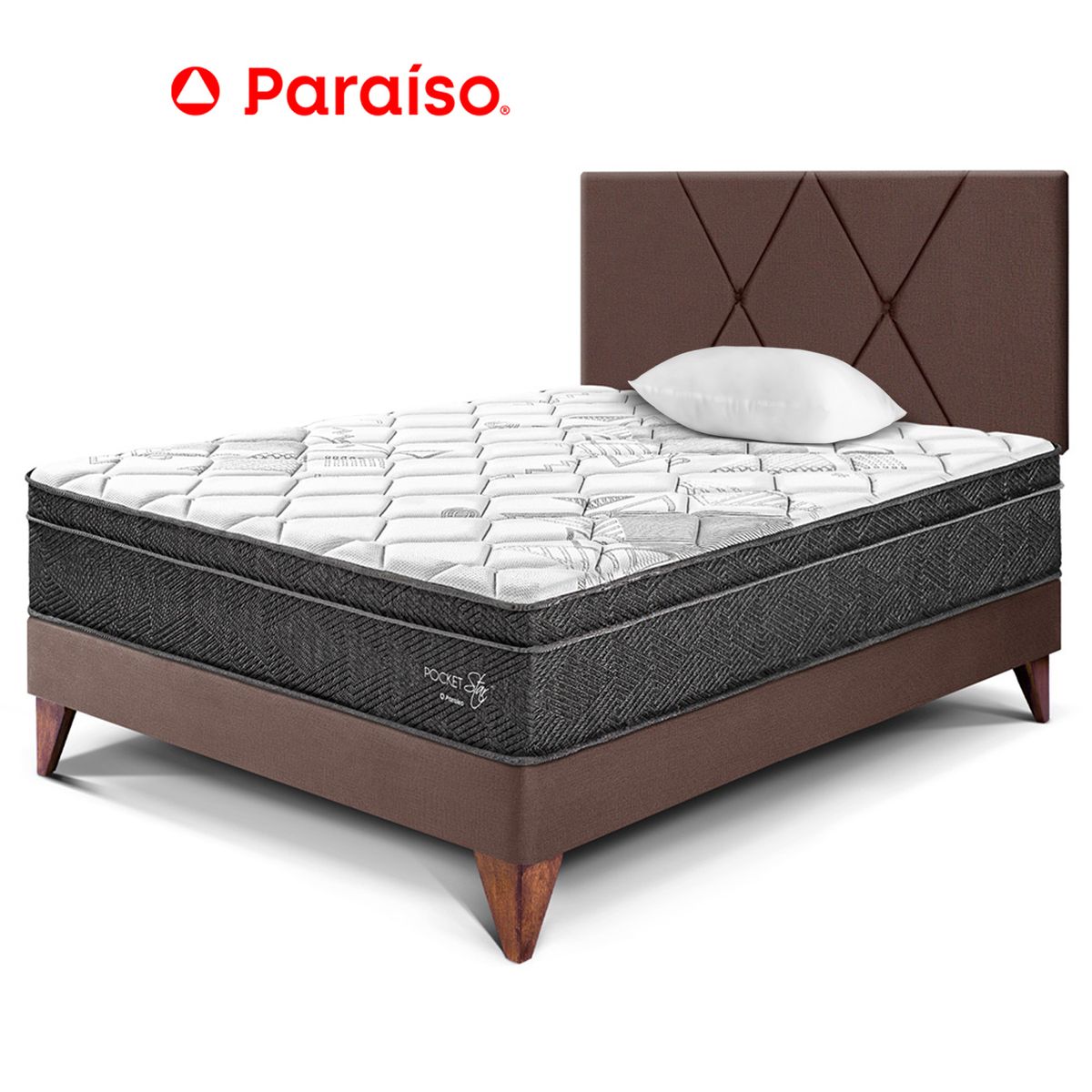PARAISO - Dormitorio Eu Pckt Star 1.5 Plz Cab Loft Cho