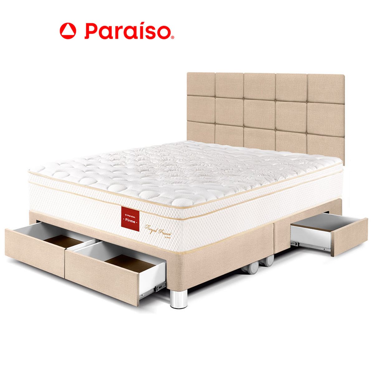 PARAISO - Dormitorio Roy Prince Caj C Blocks Queen Cham