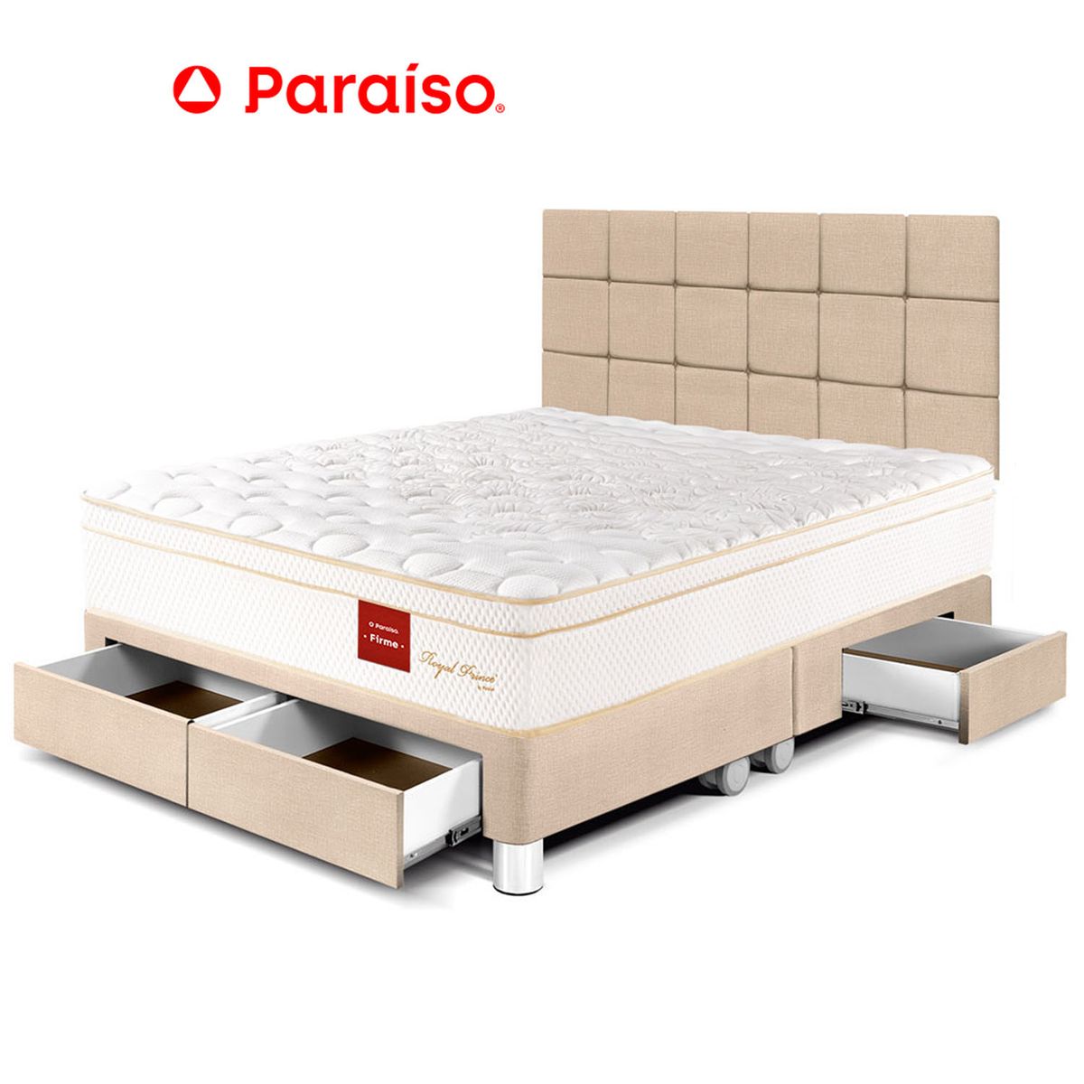 PARAISO - Dormitorio Roy Prince Caj C Blocks King Cham
