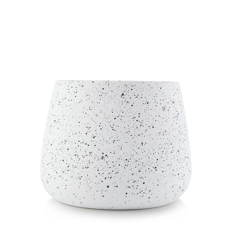  - Maceta Cemento Blanca 20 cm