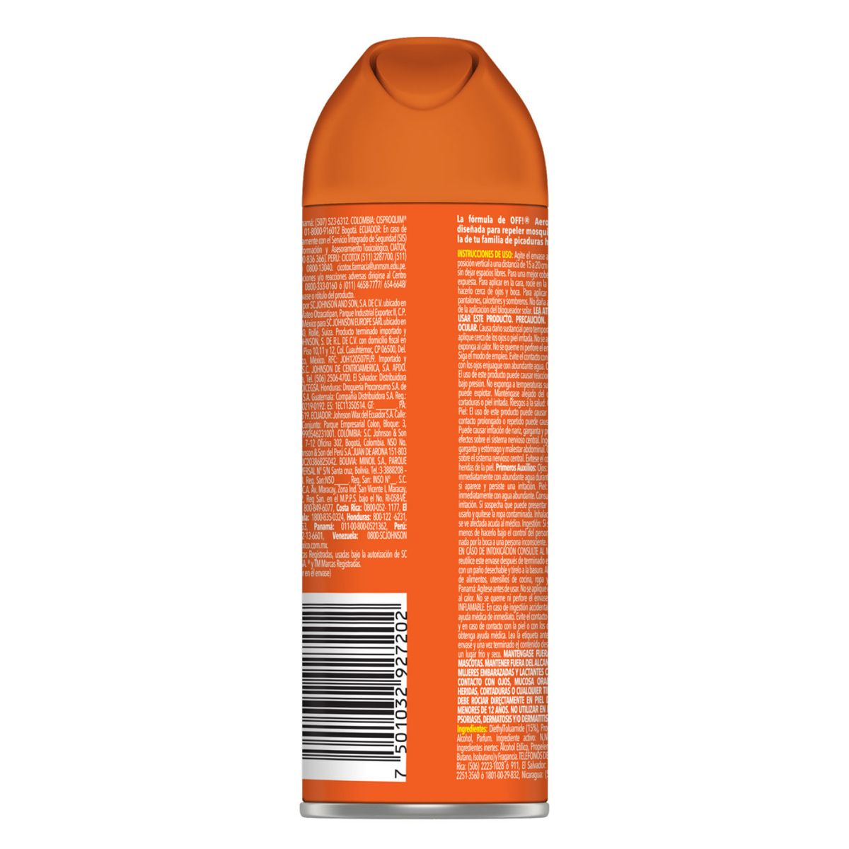 OFF - Repelente en Aerosol OFF Family Envase 170 g