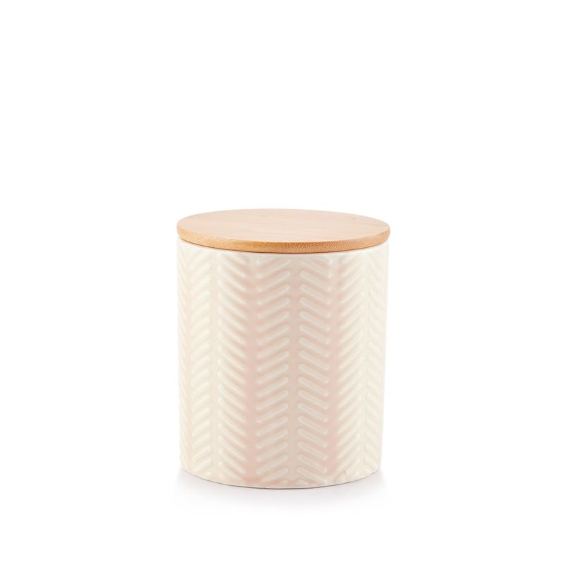 Casa Joven - Canister Florencia 11x12cm Embossed 1 Casa Joven