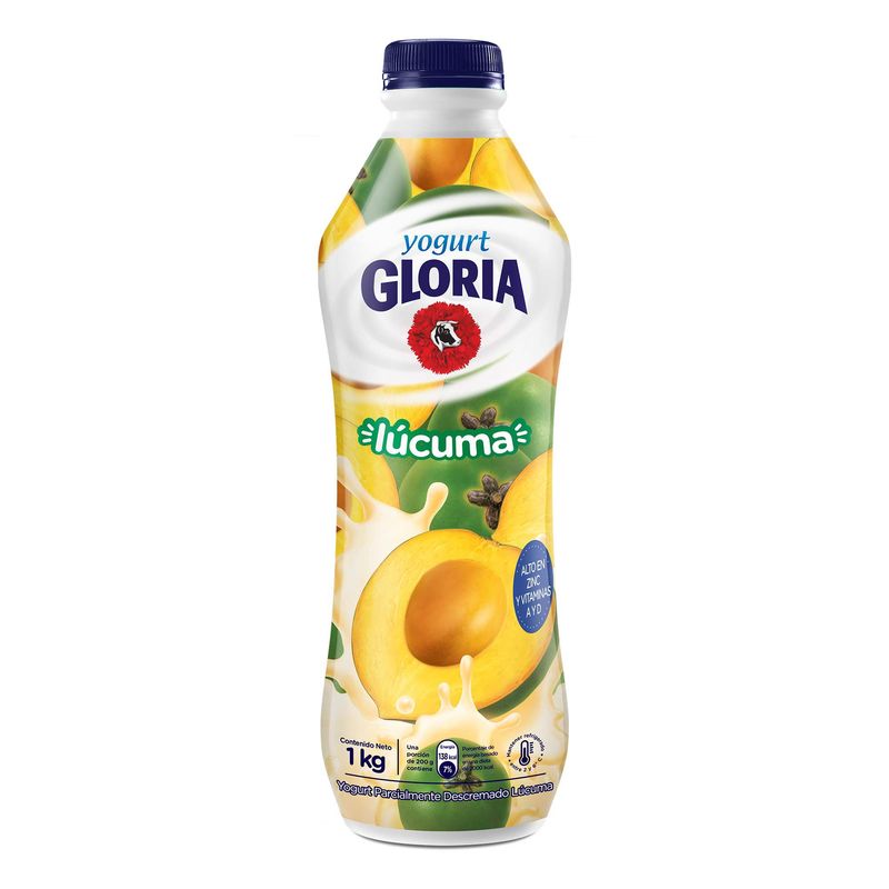GLORIA - Yogurt Bebible Gloria sabor a Lucuma1kg