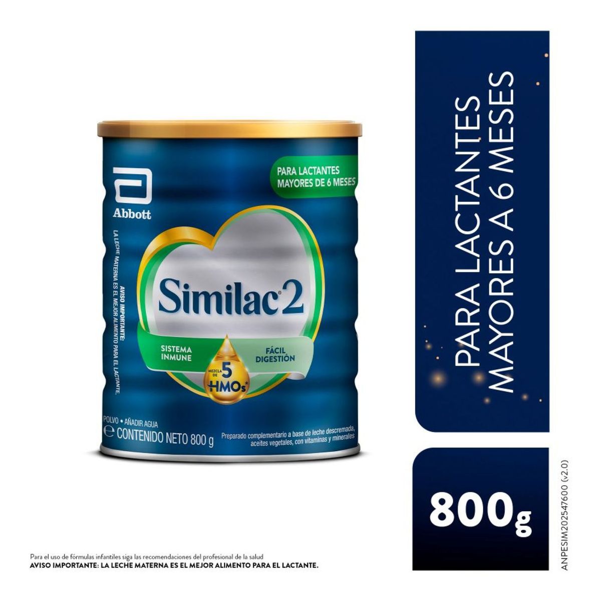 SIMILAC - Fórmula Infantil Similac 2 Lata 800 g