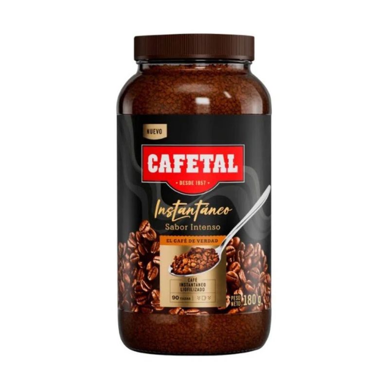CAFETAL - Cafe Instantaneo Cafetal Envase 180 g