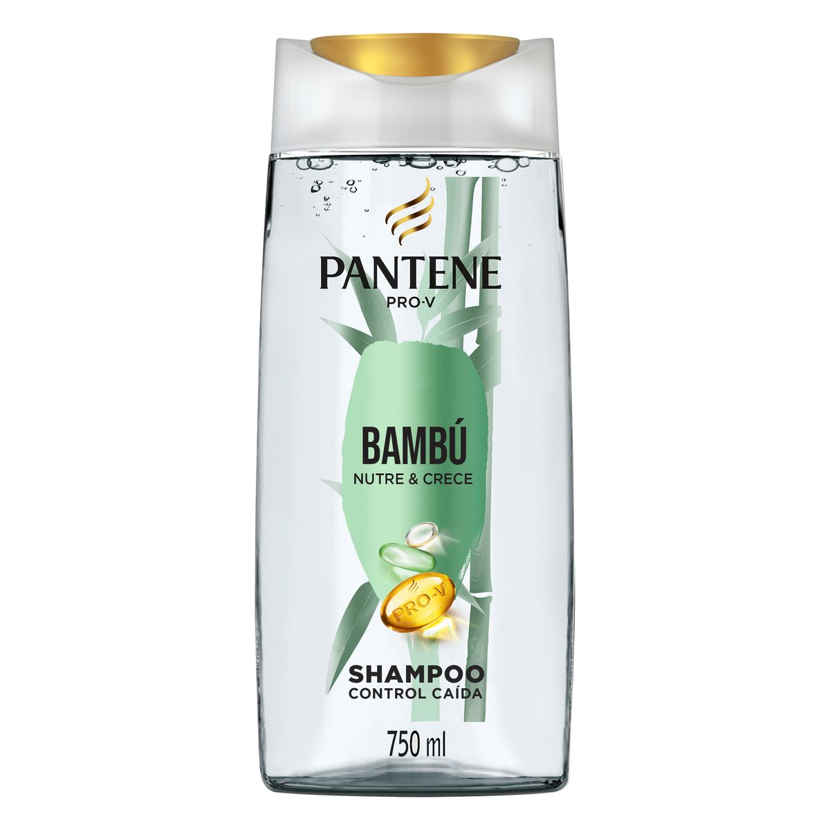 PANTENE - Shampoo Pantene Bambú Nutre y Crece Botella 750 mL