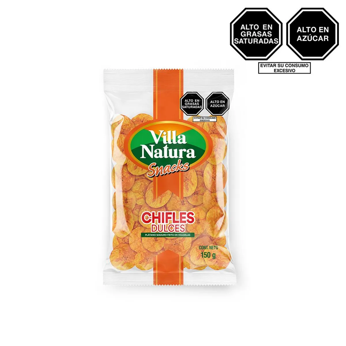 VILLA NATURA - Snacks Villa Natura Chifle Dulce Bolsa 150 g