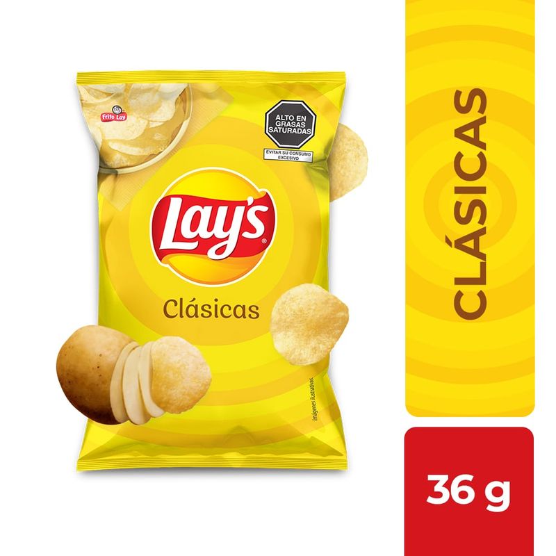 LAYS - Papas Lay's Clásicas 36g