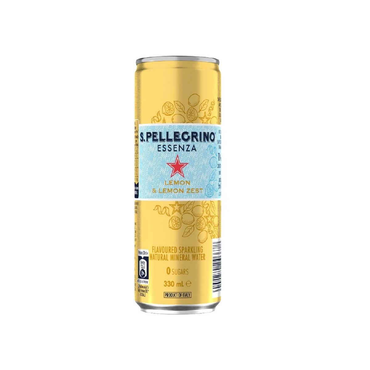 SAN PELLEGRINO - Bebida San Pellegrino Essenza Limón Lata 330 mL