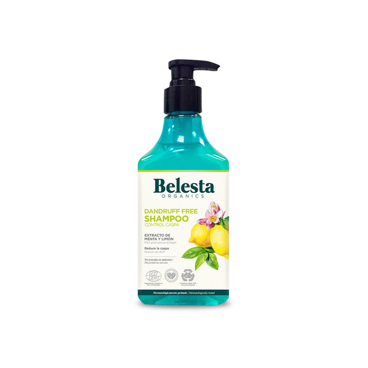 BELESTA - Shampoo Belesta Menta Limón Botella 400 mL
