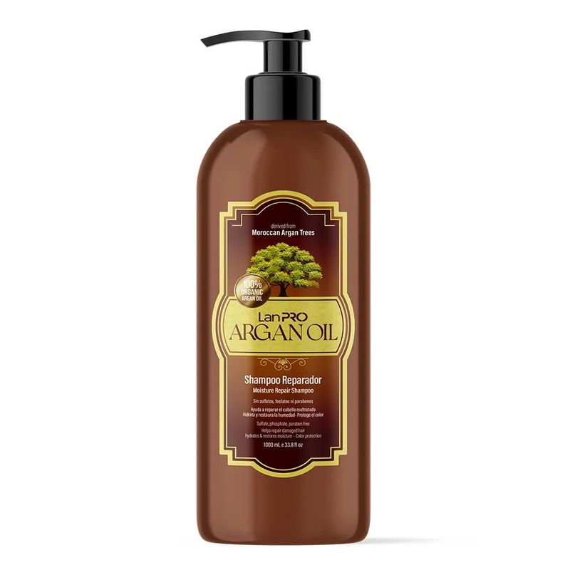 LAN PRO - SHAMPOO ARGAN OIL LAN PRO 1000 ML