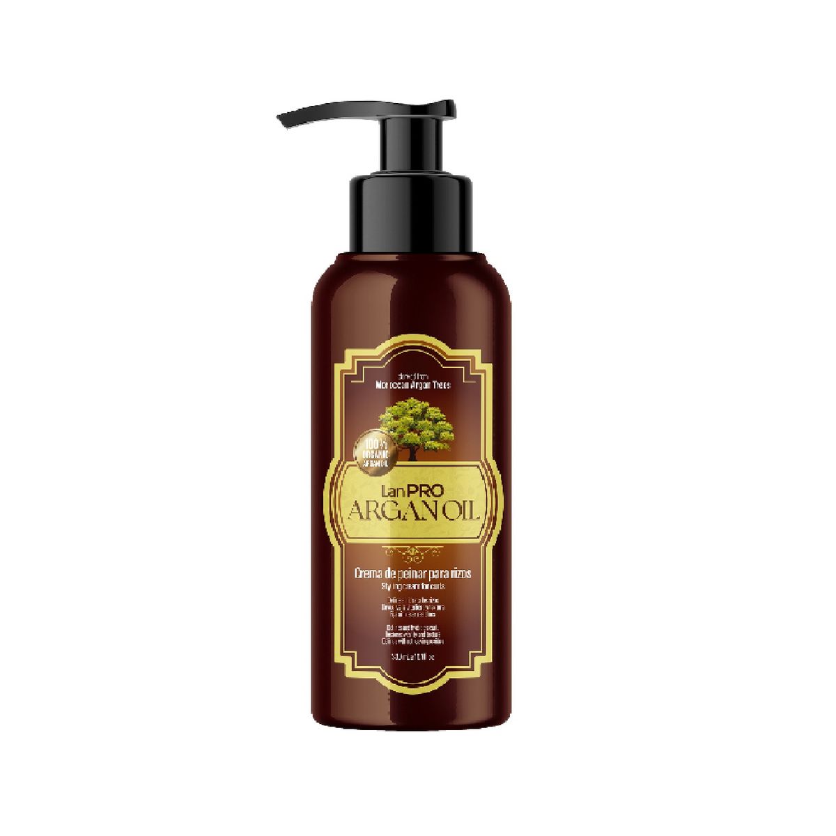 LAN PRO - Crema para Peinar Lan Pro Argan Oil Rizos Envase 300 mL