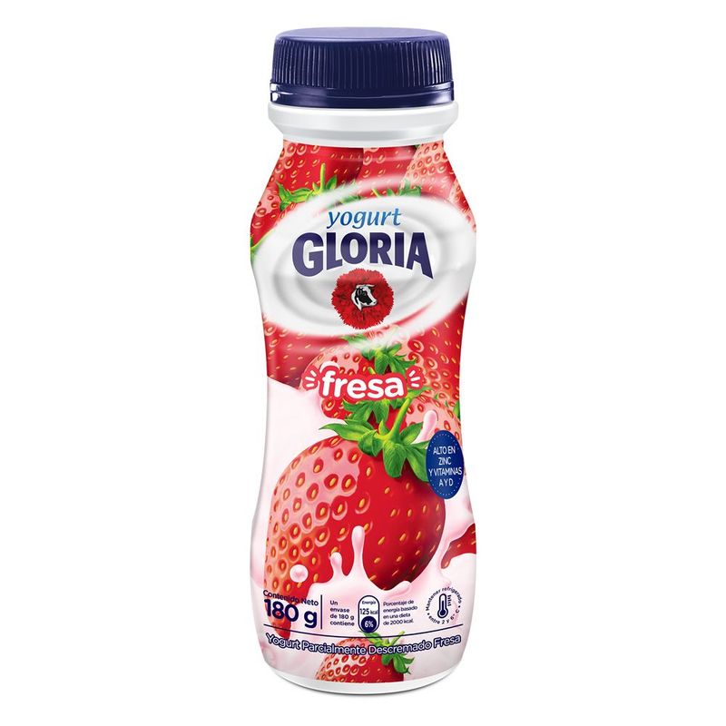 GLORIA - GLORIA YOG.PAR.DESC.FRESA X180G