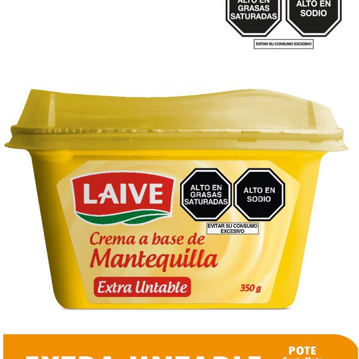 LAIVE - Crema de Mantequilla Laive Extra Untable Envase 350 g