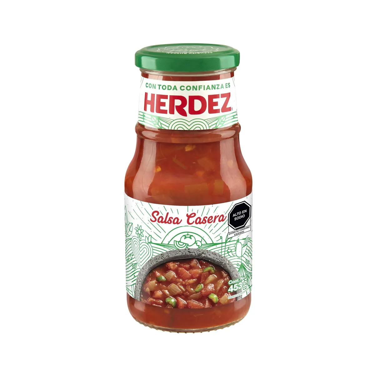 HERDEZ - Salsa Casera Herdez Envase 453 g