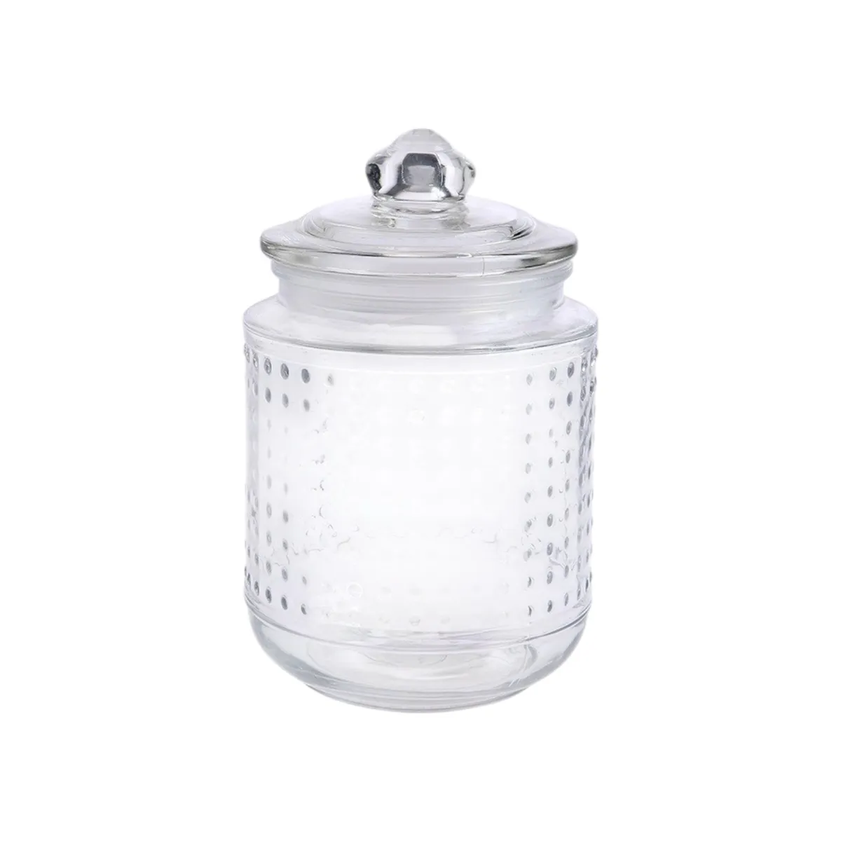 Casa Joven - Canister Vidrio Repujado 1250mL Casa Joven