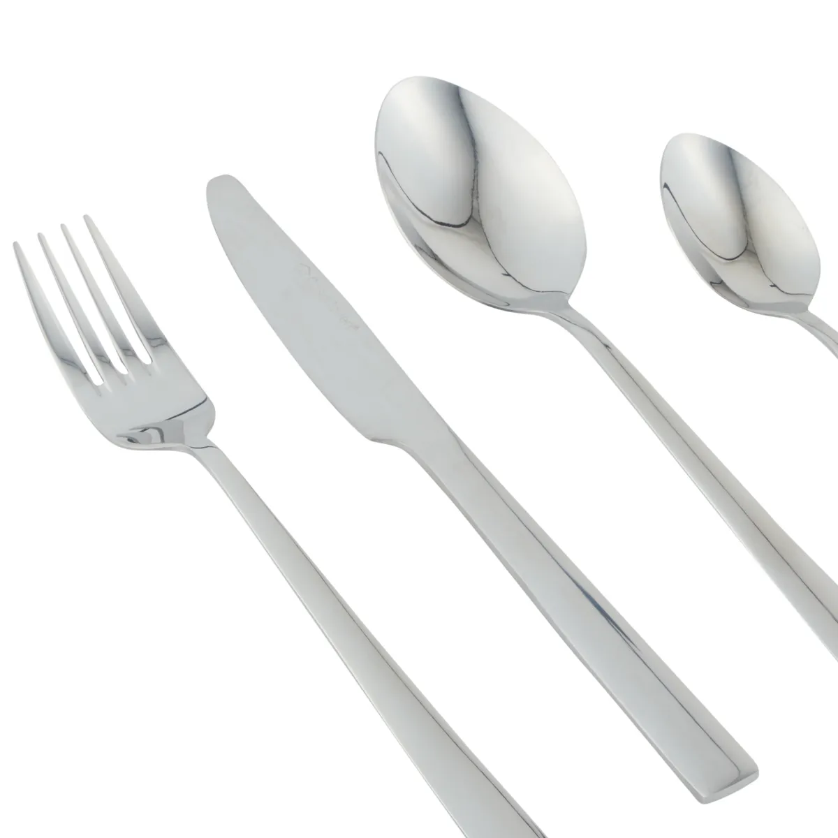 Casa Joven - Juego de Cubiertos 16 Piezas Acero Inoxidable E1 Casa Joven