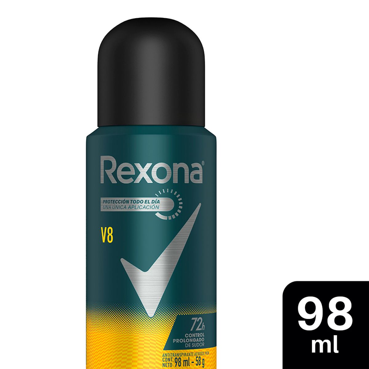 REXONA - Antitranspirante en Spray Rexona Men V8 Compact Envase 98 mL