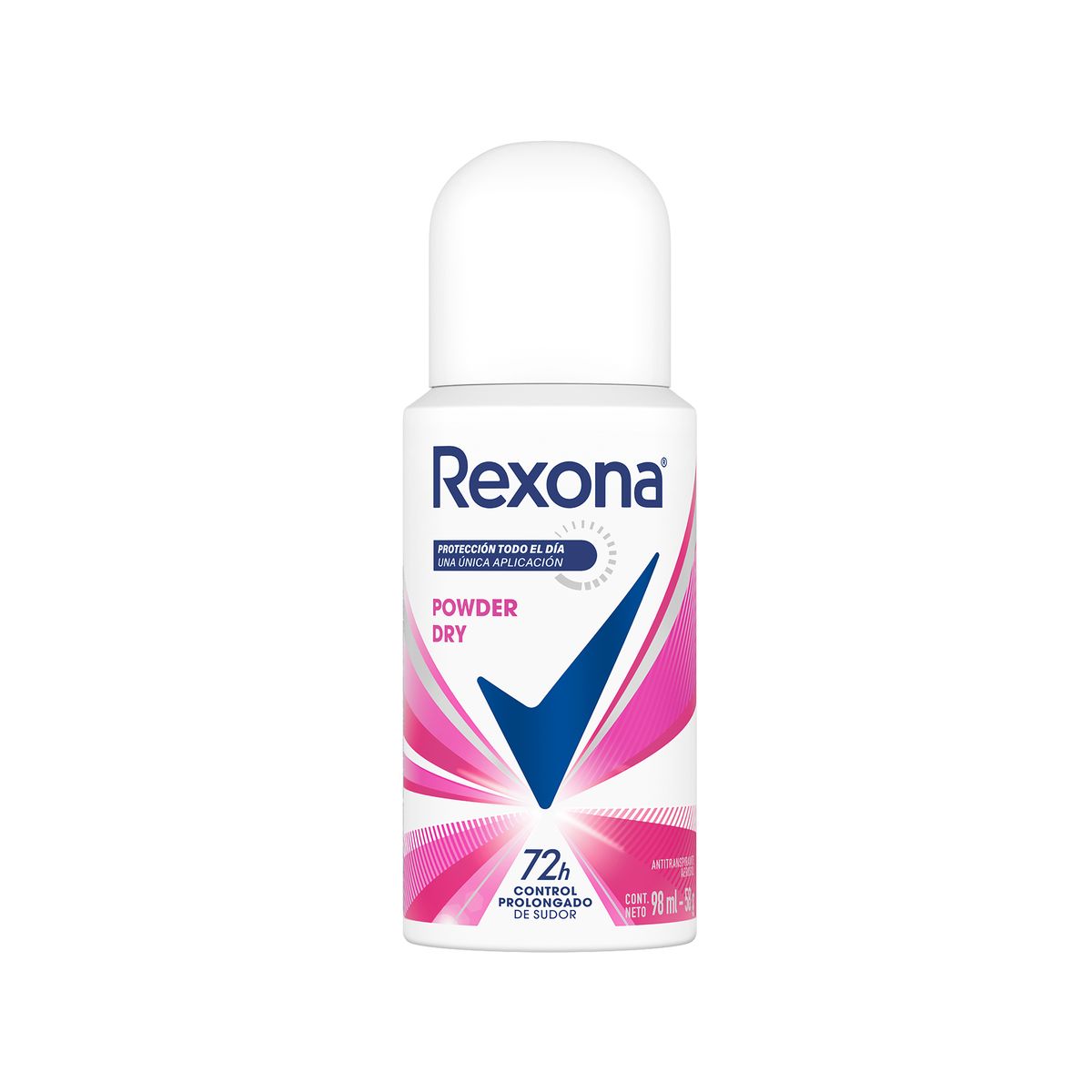 REXONA - Antitranspirante en Spray Rexona Powder Dry Envase 98 mL