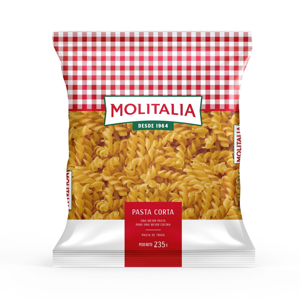 MOLITALIA - Fideo Tornillo Molitalia Bolsa 235 g