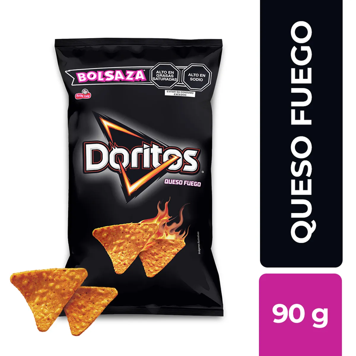 DORITOS - Doritos Queso Fuego 90g