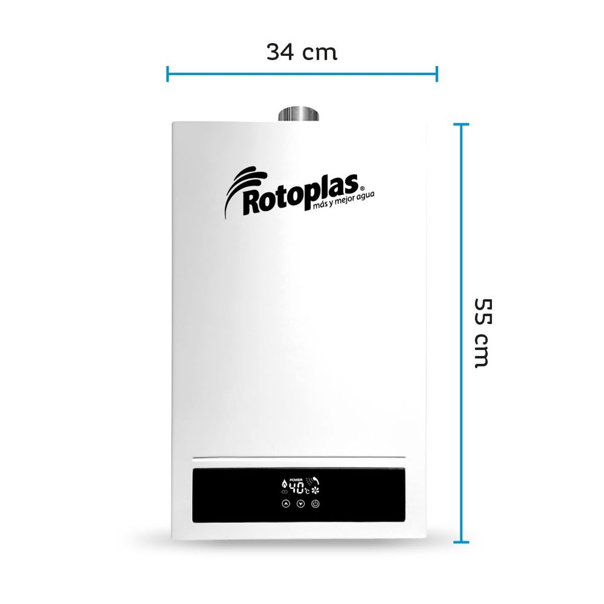 ROTOPLAS - Rotoplas Terma a Gas Confort Max 10L Gn