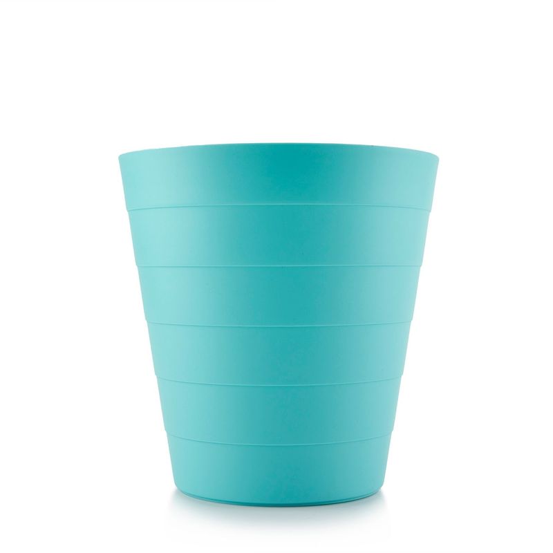  - BASURERO DE PLASTICO DISENO 6.8LT VERDE