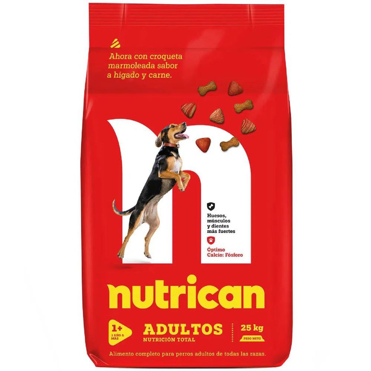 NUTRICAN - Alimento Seco Perros Adultos Nutrican Nutrición Total Bolsa 25 Kg