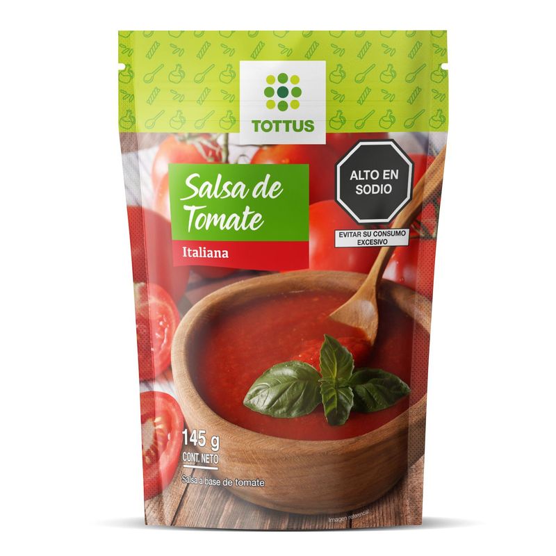 TOTTUS - Salsa De Tomate Tottus x 145 gr