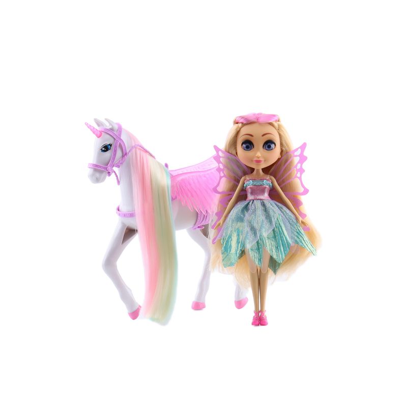 BEBOPS - Muñeca Fashion Hada con Unicornio