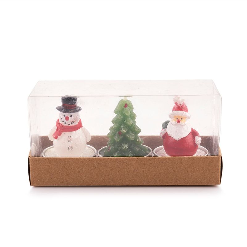 CASA JOVEN - Set x 3 velas misioneras dibujos assort