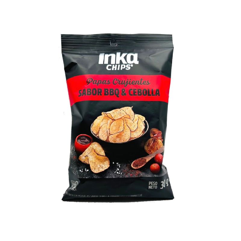 INKA CHIPS - Papa Inka Chips BBQ Bolsa 30 g