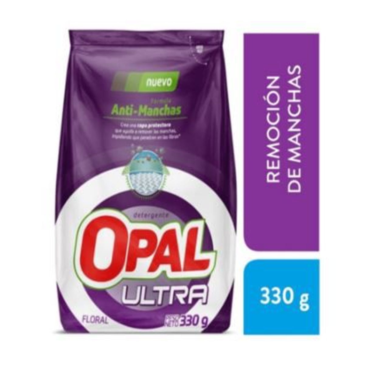 OPAL - Detergente en Polvo Opal Ultra Bolsa 330 g