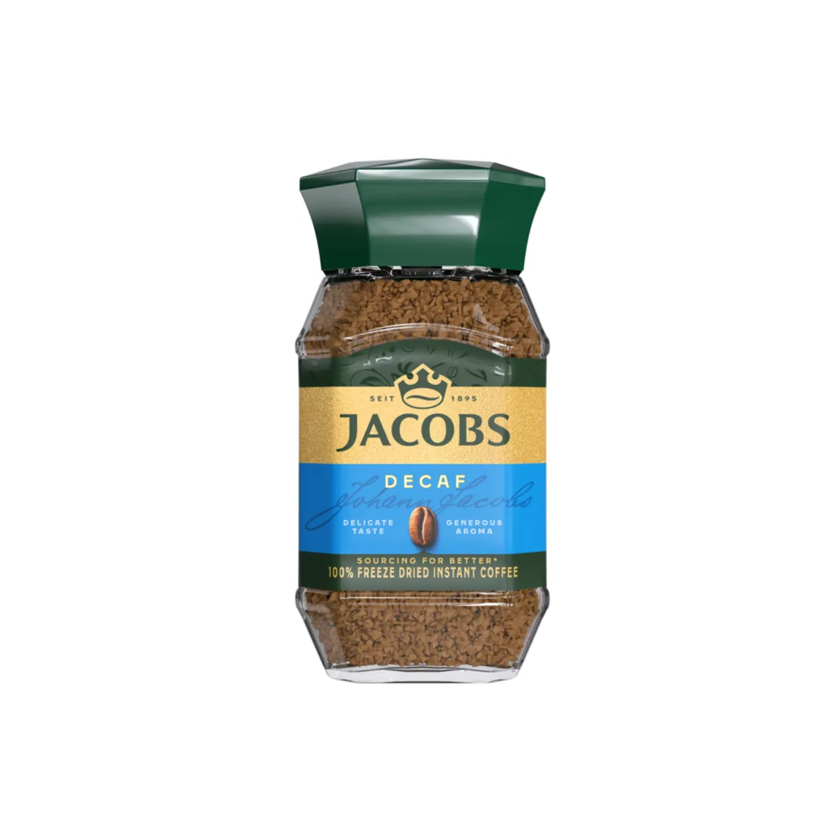 JACOBS - Café Liofilizado Jacobs Descafeinado Envase 100 g